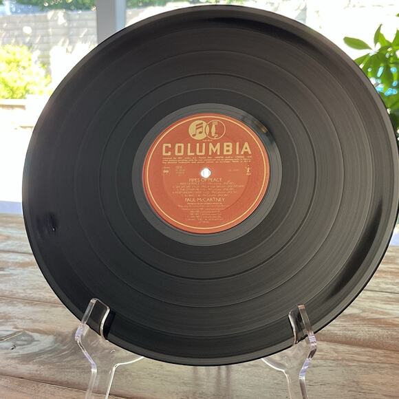 Paul McCartney Pipes Of Peace Vinyl LP Gatefold 1983 Columbia AL 39149 - Picture 5 of 12